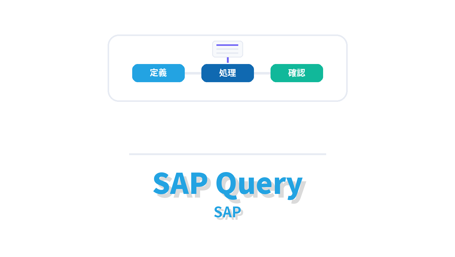 SAP Queryの概要を示すSAP向けアイキャッチ画像