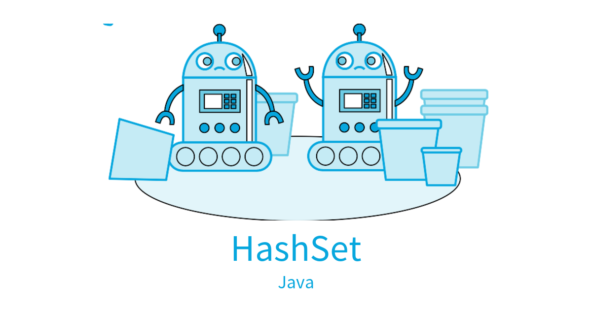 unDrawのCollectionイラストを使いHashSetの集合管理を表すアイキャッチ画像